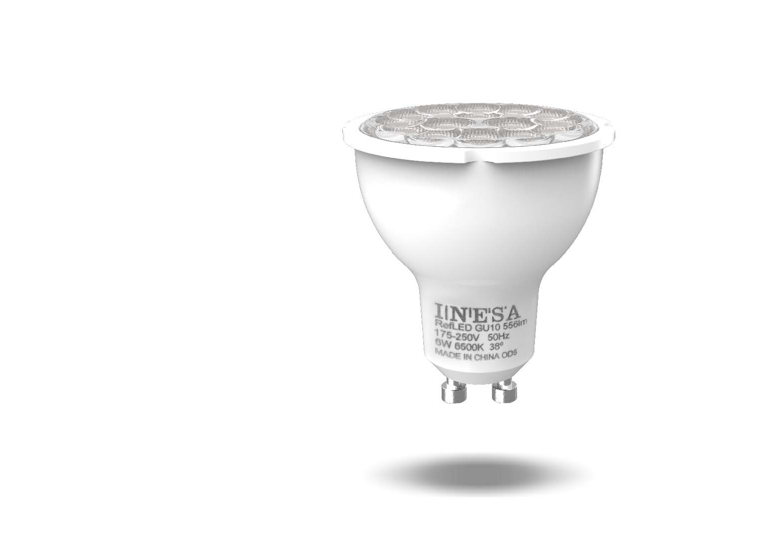 Слика од продуктот INESA GU10 6W 38° LED Spot 6500K